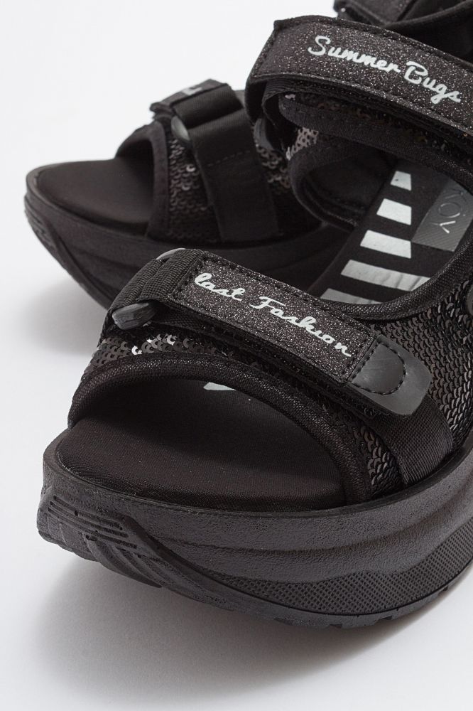 kadin-kalin-taban-spor-sandalet-SIYAH PULLU-HSN2323032-0062701_0
